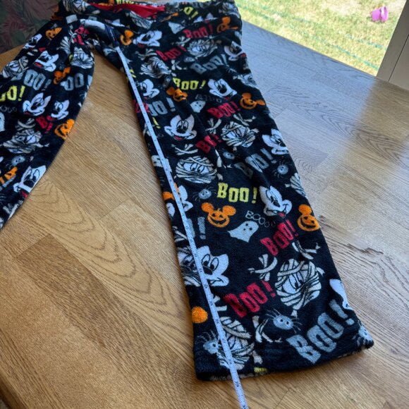 Disney Halloween Mickey Lounge Pants Soft Fleece Size Medium - Picture 8 of 8
